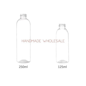 250ml Clear Slimline Bottle