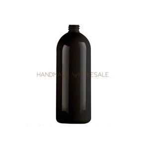 1 litre Solid Black Bottle